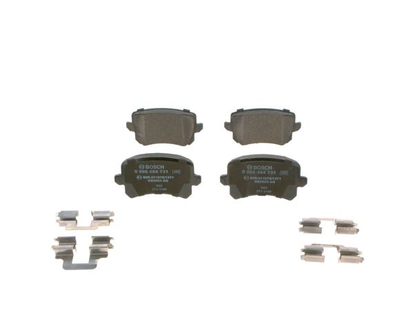 BOSCH 0986494731 Колодки тормозные задние дисковые в наличии Запорожье