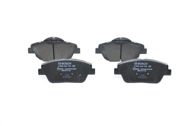 0986494755 BOSCH Передние тормозные колодки купить в Тернополь