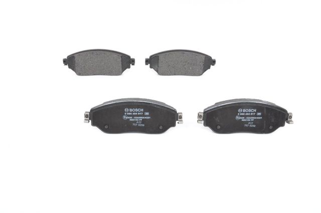 BOSCH 0986494817 Колодки тормозные передние дисковые в наличии Львов