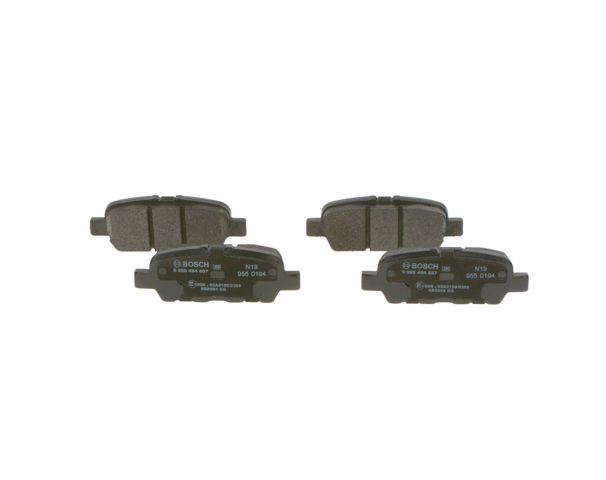 0986494857 BOSCH Колодки тормозные задние дисковые купить в Киев