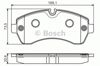 Колодки 0986495107 BOSCH