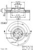 Диск тормозной передний 09982410 BREMBO