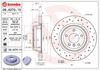 Задний тормозной диск 09A2701X BREMBO