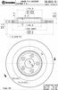 Диск тормозной задний 09B31211 BREMBO