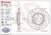 Тормоз дисковый передний 09B3521X BREMBO