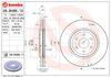 Передний тормозной диск 09B49611 BREMBO