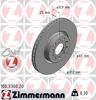 Тормоз дисковый передний 100330020 ZIMMERMANN