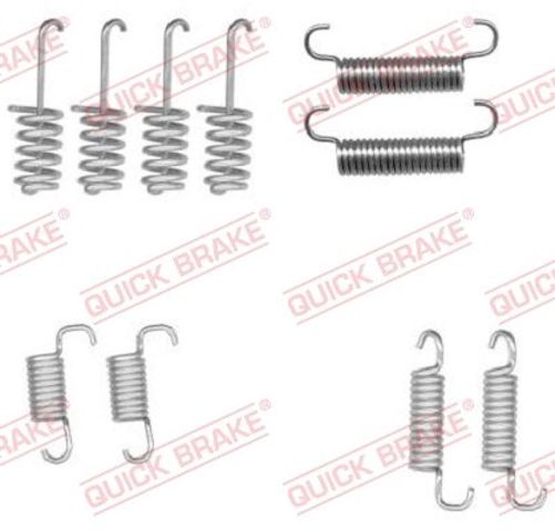 Монтажный комплект задних барабанных колодок 1050004 QUICK BRAKE