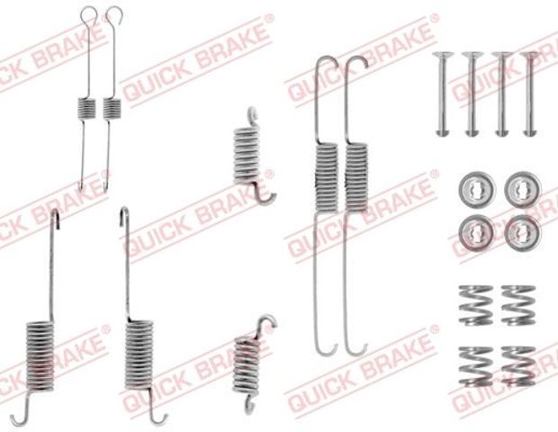 QUICK BRAKE 1050615 Монтажный комплект задних барабанных колодок в наличии Кривой Рог