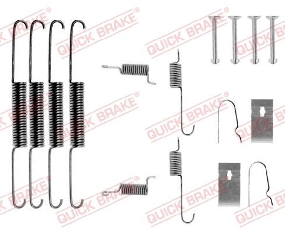 QUICK BRAKE 1050664 Монтажный комплект задних барабанных колодок в наличии Киев