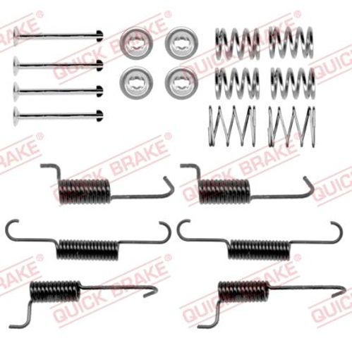QUICK BRAKE 1050823 Монтажный комплект задних барабанных колодок в наличии Ирпень