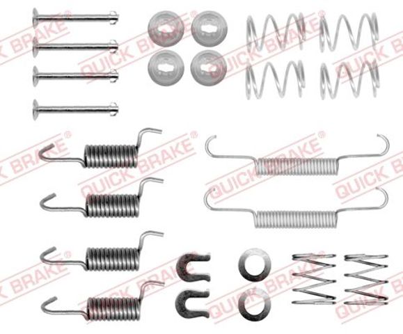 QUICK BRAKE 1050871 Ремкомплект задних тормозов в наличии Павлоград