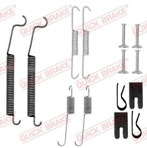 Комплект монтажный задних барабанных колодок 1050891 QUICK BRAKE