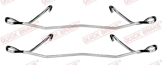 QUICK BRAKE 1091180 Комплект пружинок крепления дисковых колодок передних в наличии Черновцы