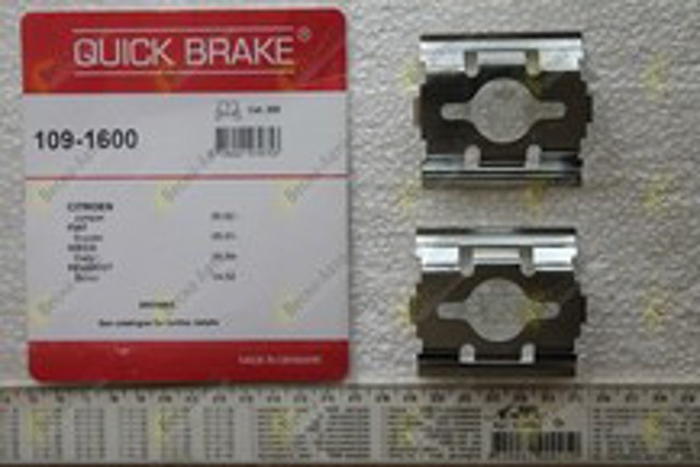 QUICK BRAKE 1091600 Комплект пружинок крепления дисковых колодок передних в наличии Ирпень