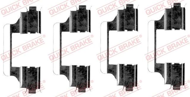 Ремкомплект передних тормозов 1091656 QUICK BRAKE