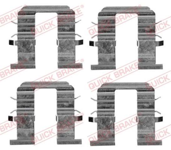 QUICK BRAKE 1091746 Комплект пружинок крепления дисковых колодок задних в наличии Ужгород