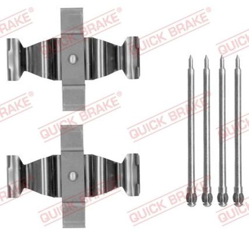 Ремкомплект передних тормозов 1091803 QUICK BRAKE
