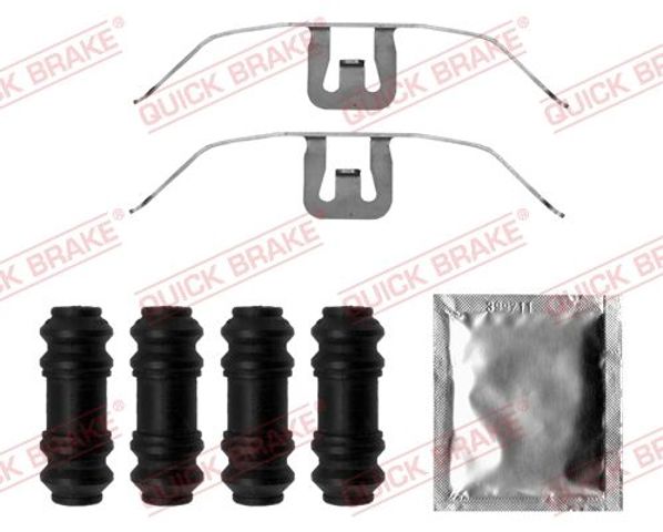 Комплект пружинок крепления дисковых колодок, передних 1091845 QUICK BRAKE