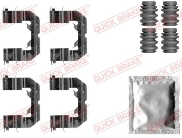 1091859 QUICK BRAKE Комплект пружинок крепления дисковых колодок передних купить в Хмельницкий