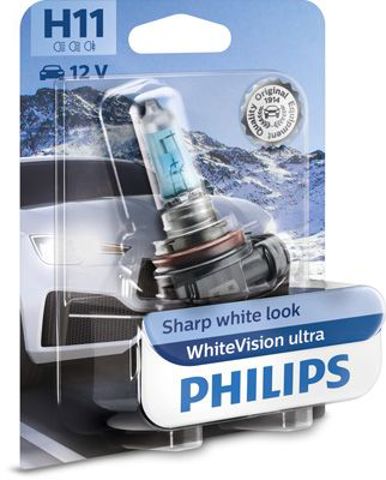 Zarowka 12v h11 55w whitesision ultra 12362WVUB1