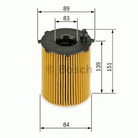1457429307 BOSCH Масляный фильтр купить в Черновцы