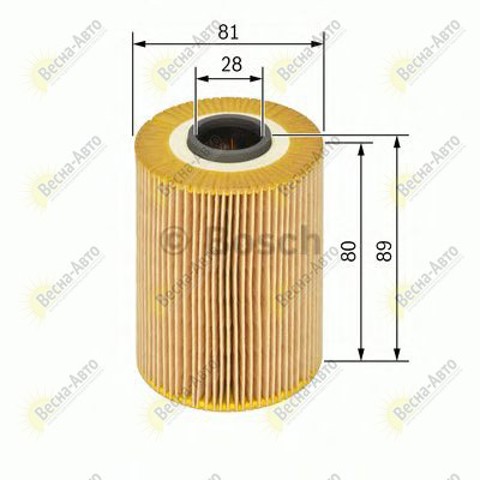 BOSCH 1457429760 Фильтр масляный в наличии Житомир