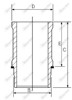 Гильза поршневая 1463660000 GOETZE