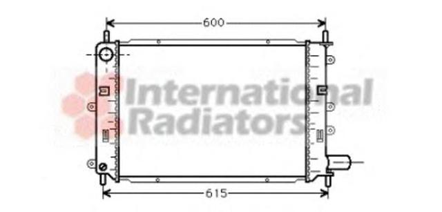 Радиатор, охлаждение двигателя 18002151