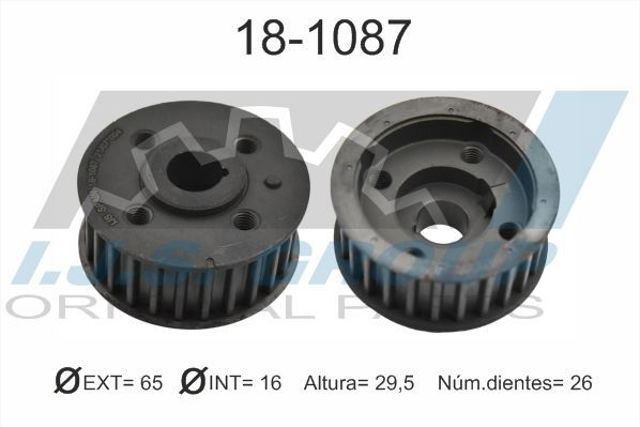 Звездочка привода коленвала двигателя 181087 IJS GROUP