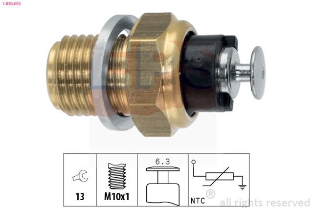 Термодатчик масла двигателя 1830093 EPS