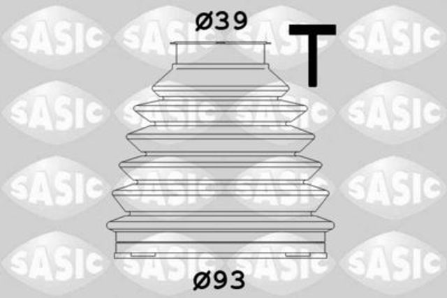 SASIC 1900015 Пыльник ШРУСа наружный в наличии Кривой Рог
