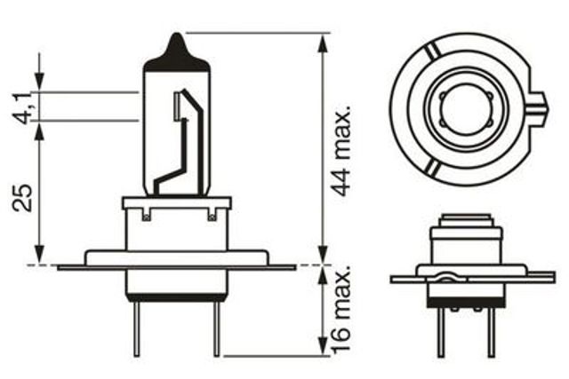 BOSCH 1987301426 Лампочка галогенная в наличии Киев