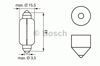 Лампочка накаливания 1987302238 BOSCH