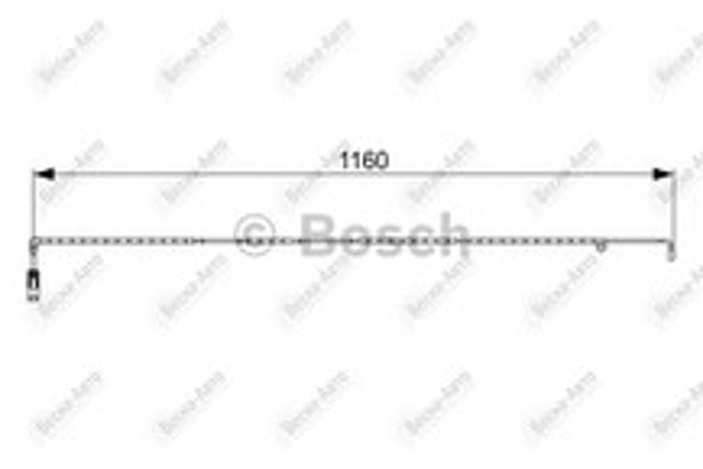 BOSCH 1987473055 Датчик износа тормозных колодок передний в наличии Винница