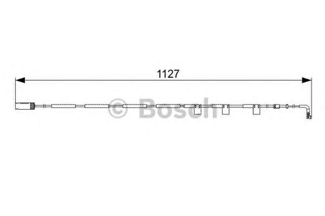 BOSCH 1987473059 Датчик износа тормозных колодок задний в наличии Запорожье