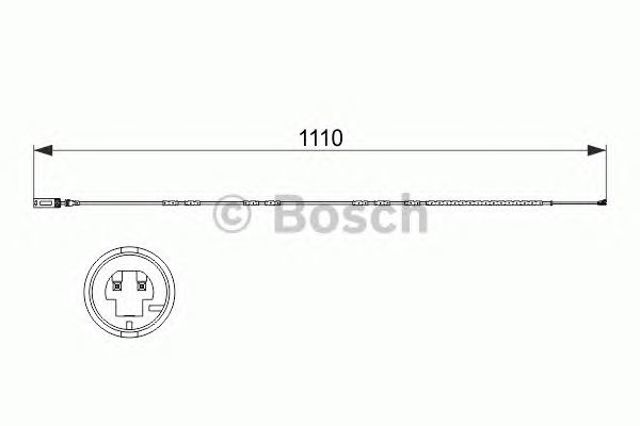 BOSCH 1987473515 Датчик износа тормозных колодок задний в наличии Днепр