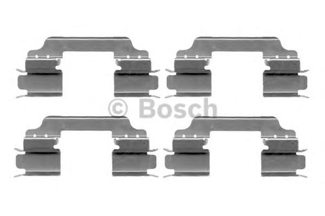 Комплект пружинок крепления передних дисковых колодок 1987474310 BOSCH