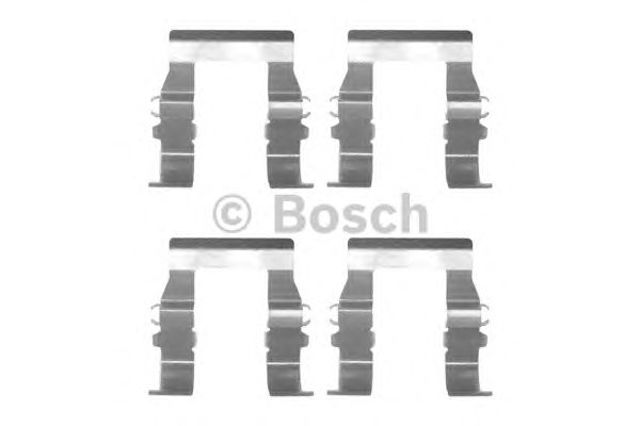 BOSCH 1987474325 Комплект пружинок крепления дисковых колодок передних в наличии Харьков
