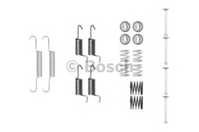 1987475326 BOSCH Монтажный комплект задних барабанных колодок купить в Павлоград