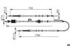 Трос ручного тормоза, комплект на авто 1987482803 BOSCH
