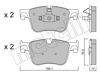 Колодки тормозные передние дисковые 2209850 METELLI