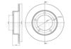 Тормоз дисковый передний 230206 METELLI