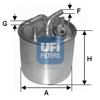 Фильтр-отстойник топлива грубой очистки 2400200 UFI