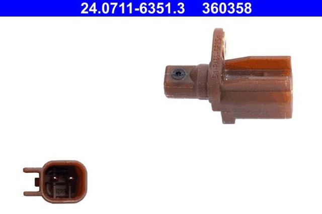 ATE 24071163513 Датчик АБС (ABS) задний в наличии Ужгород