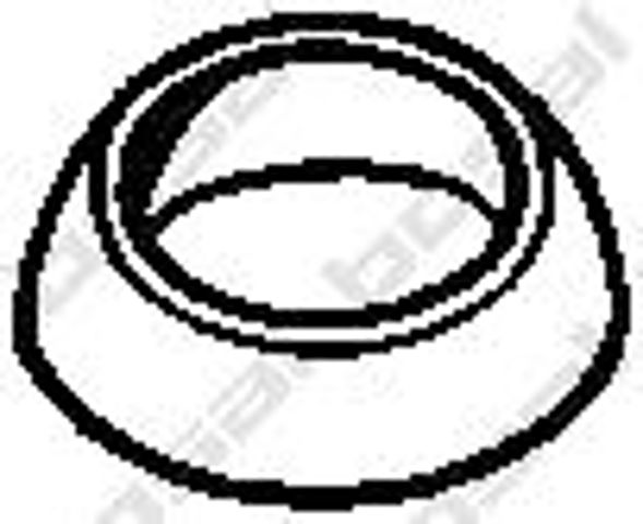 Уплотнительное кольцо, труба выхлопного газа 256113