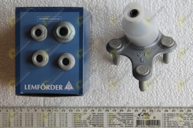 LEMFORDER 2677202 Шаровая опора нижняя левая в наличии Житомир