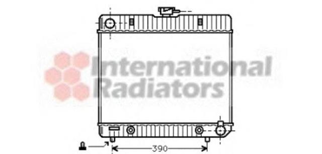 Радіатор, система охолодження двигуна 30002043