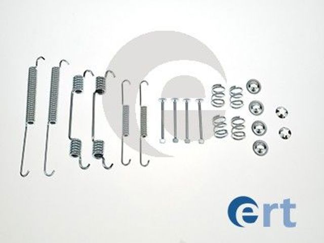Установочный комплект задних барабанных колодок 310018 ERT