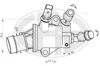 Автомобильный термостат Saab 9-3